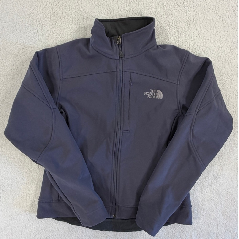 The North Face Apex Bionic Lavender Blue Zip Up Jacket Womens Small Excellent